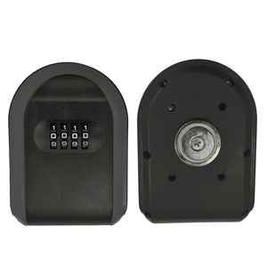 Montaje en pared <span class=keywords><strong>para</strong></span> exteriores, botón giratorio fuerte de plástico completo, montaje en puerta, combinación de 4 dígitos, <span class=keywords><strong>caja</strong></span> de bloqueo de seguridad <span class=keywords><strong>con</strong></span> llave - Product Image 5