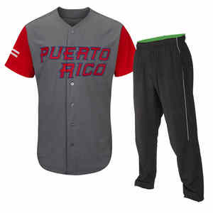 Conception fraîche 2025 uniforme de baseball OEM sur mesure en matériau de qualité supérieure tendance à chaud coupe régulière avec couleur personnalisée - Product Image 1
