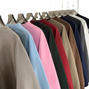 เสื้อฮู้ดดี้ผ้าเฟรนช์เทอร์รี่คุณภาพสูงสำหรับผู้ชาย น้ำหนัก 330 กรัม สไตล์สตรีทแวร์และเสื้อสเวตเชิ้ต - Product Image 2