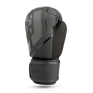 Guantes de boxeo RXN para hombre, guantes de entrenamiento de color rojo, cuero - Product Image 3