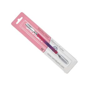 Empujador de Cutículas de Acero Inoxidable, Raspador de Piel para Manicura, Herramienta de Doble Punta para Arte de Uñas, Empujador de Pedicura, Recortador de Uñas de los Pies - Product Image 1