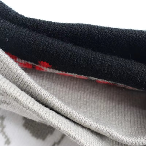 2025 dernière mode pas de manchette personnalisé Toque tricot flamme Beanie Jacquard logo hiver thermique acrylique bonnets casquettes chapeau pour unisexe - Product Image 6