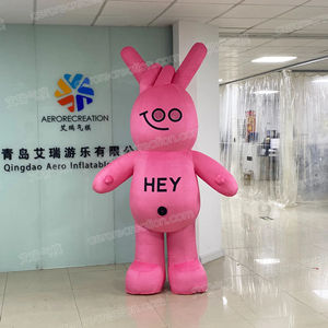 Trang phục đi bộ bơm hơi tương tác thiết kế khí động học cao 2m, trang phục mascot động vật hoạt hình bơm hơi tùy chỉnh - Product Image 5