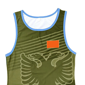 Tenues de lutte professionnelles avec impression par sublimation, qualité supérieure, style personnalisé avec votre propre logo, uniforme de lutte pour adultes - Product Image 2