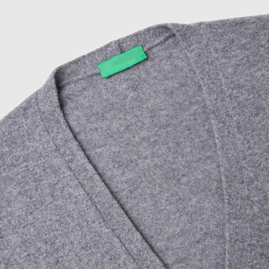 Men's OEM High Quality <b>Lightweight</b> <b>Cardigan</b> New Design V-Neck Knitted Fabric Button Decoration Customizable Print Pattern Winter - Product Image 6