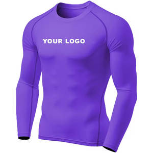 Camiseta Deportiva Transpirable Antibacteriana de la Mejor Calidad con Logotipo Personalizado, Camiseta de Manga Larga para Hombre, 220 g, Poliéster/Nailon - Product Image 4