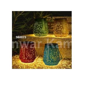 Linterna de acero Fabricante Muchos colores y formas Linterna Soporte de candelita vintage - Product Image 3