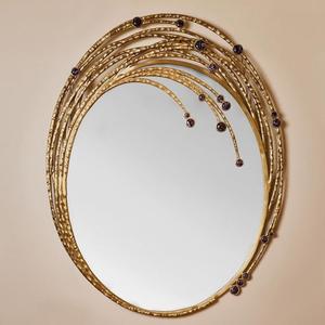 Diseño de decoración del hogar Espejo de pared interior Diseño de licencia Espejo de decoración clásico y moderno Múltiples diseños de acabado - Product Image 1