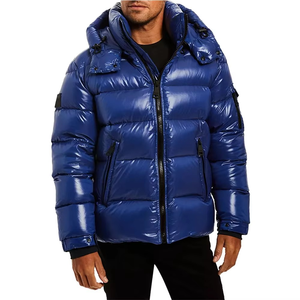 Chaqueta de Burbuja con Capucha Personalizada al por Mayor, para Hombre, Transpirable, Impermeable, Ecológica, con Logotipo Frontal, para Invierno - Product Image 4