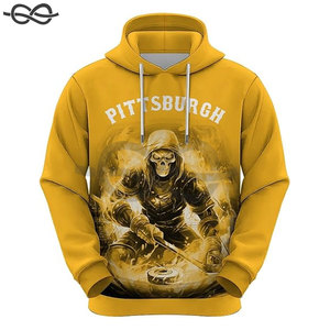 Ville personnalisé Hockey sweat à capuche hommes femmes jeunesse Hip Pop pull personnalisé nom et numéro Fans cadeau disponible - Product Image 2