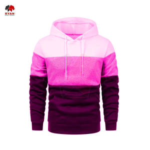 เสื้อฮู้ดดี้ผู้ชายแบบสั่งทำสีพิเศษ ออกแบบโลโก้ พิมพ์ลาย ปัก รับผลิตแบบ OEM และ ODM เสื้อผ้าลำลองแนวสตรีท ขายส่งจากโรงงาน - Product Image 3