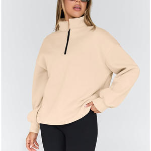 Sudadera estampada personalizada para mujer, ajuste OEM con logotipo de material suave, marca y Etiqueta Privada, soporte del proveedor - Product Image 4