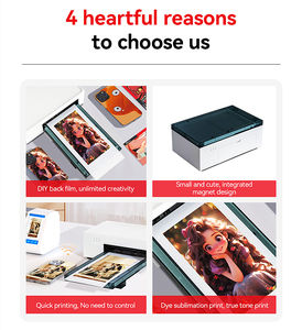 <span class=keywords><strong>Cartucho</strong></span> de tinta de ocho colores para pequeñas empresas, cabina de pasaporte instantánea de 300 ppp con cámara, impresora fotográfica, interfaz USB en Stock - Product Image 4