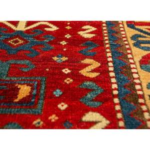 Alfombra Grande de Lana Anudada a Mano Kiaan Gold Paem-717, Estilo Kilim Clásico con Medallón Rectangular para Pasillo, Alfombras Jaipur US - Product Image 3