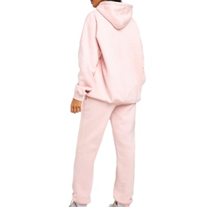 ชุดวอร์มผู้หญิงคุณภาพสูงแบบโอเวอร์ไซส์ 2 ชิ้น ผ้าฟลีซ สไตล์เสื้อพูลโอเวอร์ พิมพ์ลายได้ตามต้องการ สีพื้น แฟชั่นล่าสุด สวมใส่สบายสำหรับฤดูหนาว 2026 - Product Image 6