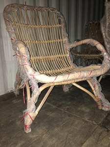 Conjunto de Sillas y Sofá de Jardín de Ratán Natural, Se Aceptan Cantidades Pequeñas, MOQ, Silla de Ratán de Bambú para Exteriores, Decoración Boho para Villa, Muebles - Product Image 4