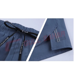 Short de sport décontracté pour homme, séchage rapide, entraînement physique, jogging, logo personnalisé, poche, non tissé solide, vente en gros - Product Image 6