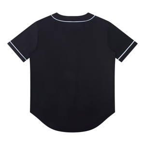 Camisas lisas de béisbol con impresión personalizada al por mayor, camiseta de béisbol azul para hombre con sublimación, camiseta de béisbol barata - Product Image 5