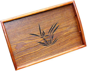 Bandeja Decorativa Madera Mango Natural Estilo Vintage - Product Image 1