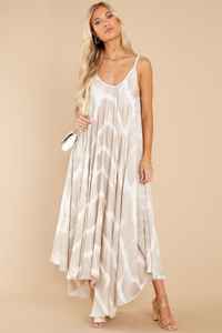 100% rayonne cravate teinture sans manches col en v Maxi robe pour les femmes décontracté vacances parole longueur écologique naturel taille robe tissée - Product Image 2