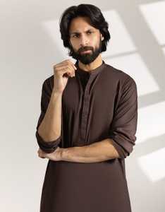 Musulmán pakistaní al por mayor Kurta Shalwar de alta calidad Kurta Salwar para hombres ropa informal cómoda Salwar Kameez vestido para adultos - Product Image 4