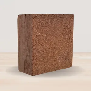 Top Quality <strong>Coco</strong> <strong>Peat</strong> <strong>Block</strong> Best Price Wholesale Natural Coir Pith Bricks <strong>5</strong> <strong>kg</strong> <strong>Blocks</strong> From Vietnam for Gardening and Farming - Product Image 1