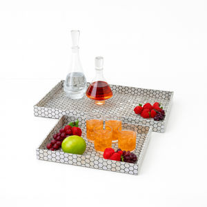 Bandeja de laca de Vietnam de alta calidad Bandeja de laca elegante para interiores modernos y exhibición de cocina La mejor opción - Product Image 1