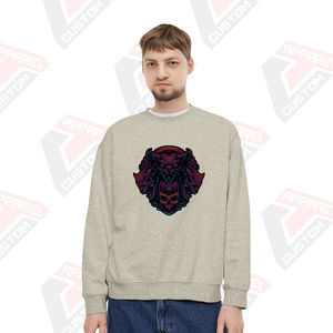 Sweat-shirt d'hiver pour homme ultra doux et personnalisable, en tissu polaire polyester/coton, doublure unie, respirant, imperméable, 380g - Product Image 5