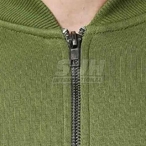 Custom Made Design Breathable Comfortable Stand Collar Front Logo Bomber <b>Jacket</b> for <b>Men</b> <b>Long</b> Sleeves Best Selling Winter <b>Jacket</b> - Product Image 6