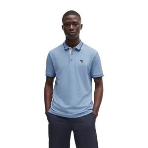 T-shirt polo en coton doux de meilleure qualité pour vêtements d'été respirants avec un nouveau design écologique - Product Image 1