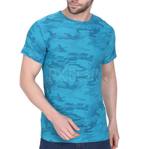 Camiseta de moda para hombre con estampado de sublimación personalizado, ligera y suave para los días de verano - Product Image 1