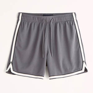 2025 personnalisé hommes Gym Sport maille Shorts mode décontracté été basket-ball conception uni teint solide motif Sublimation transfert - Product Image 1