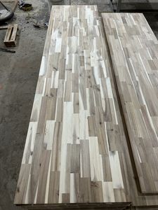 Good Standard Laminated Acacia Wood Panel Size 26x650x2500 BC Quality Panel Acacia <b>Finger</b> Joint Laminating Board - Product Image 4