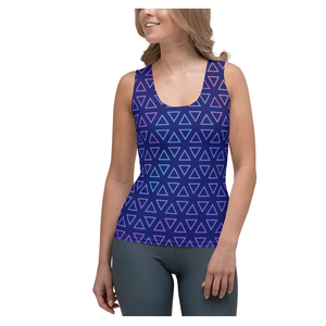 Camiseta sin mangas con logotipo personalizado para mujer, diseño impreso por sublimación, entrenamiento informal de verano, gran oferta - Product Image 1