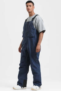 Pantalones de esquí y snowboard con estampado de talla grande para hombre y mujer, a prueba de viento, impermeables, cálidos, holgados, transpirables, ropa deportiva térmica - Product Image 6