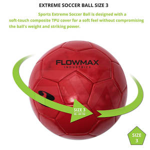 Balón de fútbol cosido a mano, tamaño oficial, hecho en Pakistán, balón de fútbol cosido a mano de alto rendimiento - Product Image 3