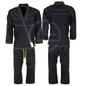Jiu-Jitsu Gi brasileño con cuello grueso y rodillas reforzadas para agarrar Kimono con triple costura y tela transpirable - Product Image 2