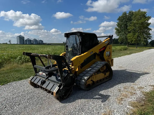 Chargeur compact neuf/utilisé 2022 Caterpillar 289D3 avec tête de paillis HM215 220V composants de moteur et de noyau d'engrenage - Product Image 2