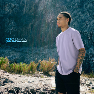 Camiseta Transpirable STREETLAB COOLMAX para Hombre, Manga Corta, Corte Holgado, Secado Rápido, Deportiva, para Actividades al Aire Libre, 150G, Tejido de Punto, Cuello Redondo - Product Image 2