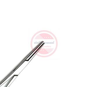 Fórceps de arteria Abrazadera hemostática quirúrgica Fórceps de arteria recta o curva de acero inoxidable - Product Image 6