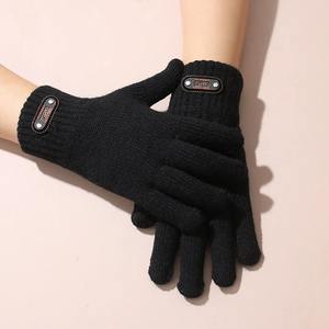Guantes Deportivos de Invierno para Hombre, Tejidos, para Ciclismo, Compatibles con Pantalla Táctil, Ecológicos, con Detección de Agujas, Impresión por Transferencia de Calor, hasta la Muñeca - Product Image 2
