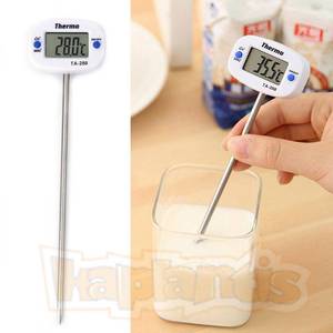 Termómetro Digital para Alimentos con Cabezal Giratorio, Pantalla LCD, Plástico, Compatible con OEM - Product Image 4