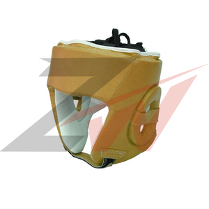 Nuevo Protector de Cabeza de Boxeo Personalizado al por Mayor, de Cuero de Alta Calidad, Protección Facial Completa, Protección para la Barbilla, Unisex, Casco Deportivo para Adultos - Product Image 6