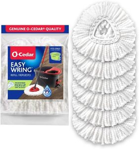 ผ้าถูพื้นไมโครไฟเบอร์แบบรีฟิล O-Cedar EasyWring Spin Mop (แพ็ค 6 ชิ้น) - Product Image 2