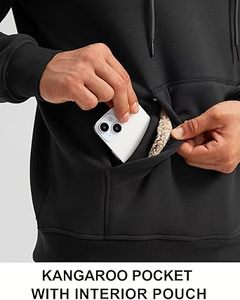 Sudaderas Casuales de Invierno para Hombre, Color Sólido, 100% Algodón, Felpa, Corte Regular, Ecológicas y Transpirables, Alta Calidad - Product Image 4
