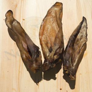 100% oreilles de boeuf de buffle séchées de qualité supérieure naturelles mâcher un goût de boeuf nutritif riche en protéines organiquement emballé de manière pratique - Product Image 5