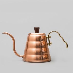 Authentic solid copper <b>kettle</b> with hand crafted quality and elegant detailing for timeless <b>stovetop</b> tea making routine - Product Image 5
