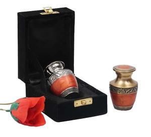 European Style Metal <b>Keepsake</b> <b>for</b> Baby's Cremation <b>Ashes</b> - Product Image 4