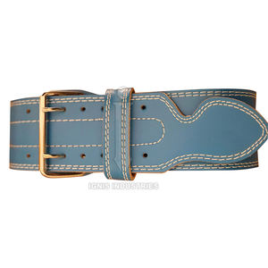 Ceinture d'haltérophilie pour hommes bonne boucle ardillon ceinture d'haltérophilie ceinture personnalisée Durable haut Grain vache peau cuir - Product Image 3