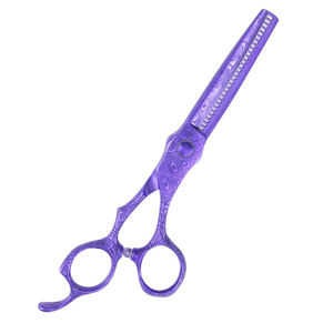 Ciseaux amincissants professionnels en acier inoxydable 4Cr13 pour salon et usage domestique beauté toilettage droitier - Product Image 4